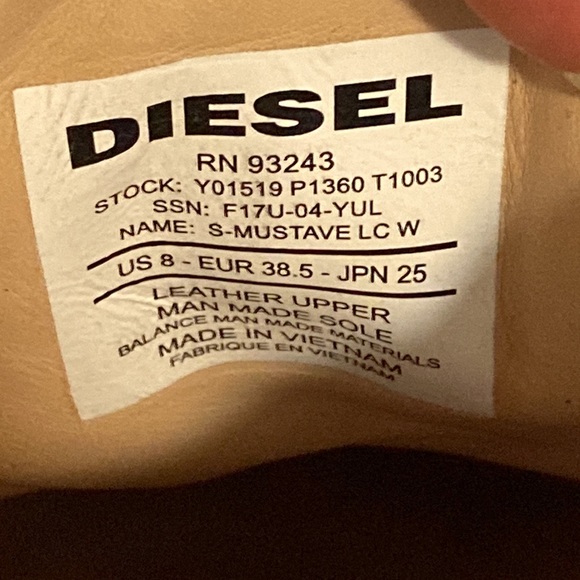 Diesel white leather shoes - Picture 11 of 12